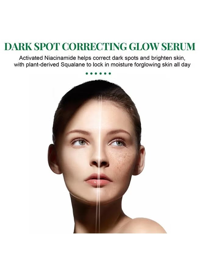 EELHOE Dark Spot Correcting Glow Serum - Moisturizing Whitening Brightening Serum - Dark Spot Treatment - Repair Dullness, for Acne Scars, Fine Lines, Hyperpigmentation and Dark Circles 50ml - Image 4